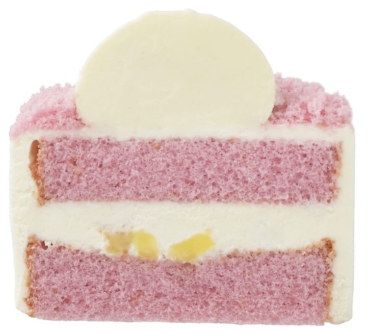 ハローキティのアップルケーキ 断面