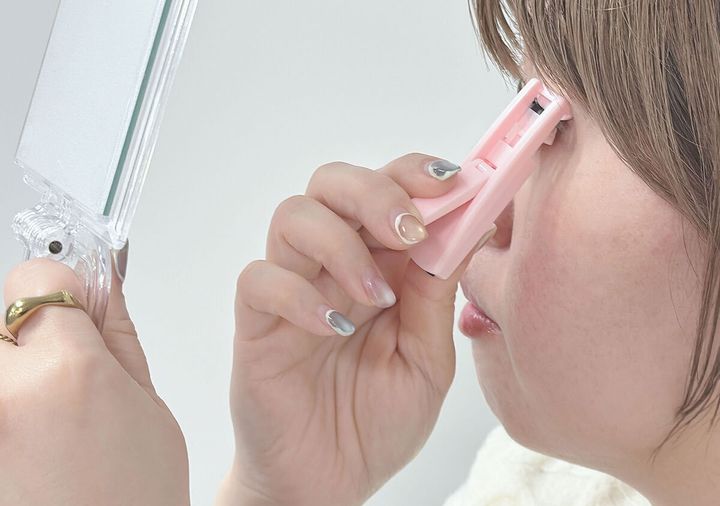 部分用アイラッシュカーラー 使用例