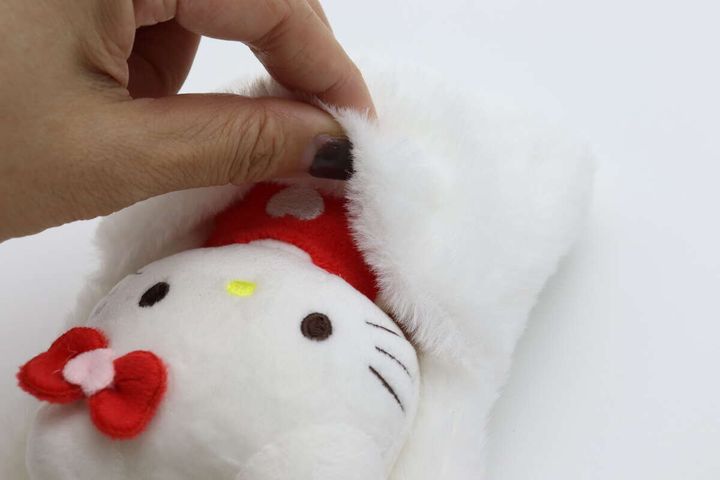 ぬいぐるみ用ふかふかお布団 使用方法