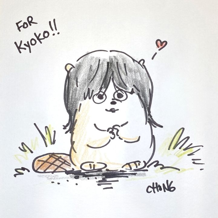 私がビーバーになる時』：監督イラスト