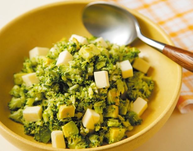 生ブロッコリーのチョップドサラダ （C）安井ファーム／KADOKAWA