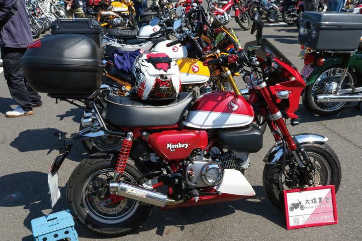 50ccから125ccへ。世代交代が加速する4ミニの祭典｜モンキーミーティングin多摩