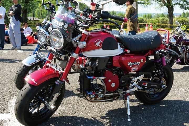 50ccから125ccへ。世代交代が加速する4ミニの祭典｜モンキーミーティングin多摩