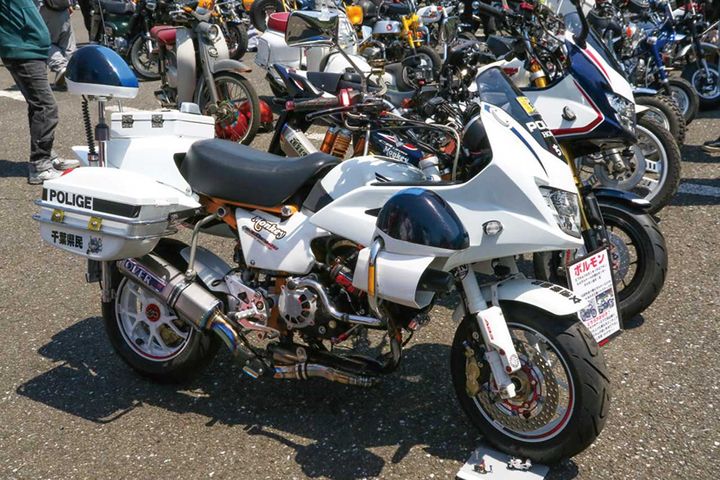 50ccから125ccへ。世代交代が加速する4ミニの祭典｜モンキーミーティングin多摩