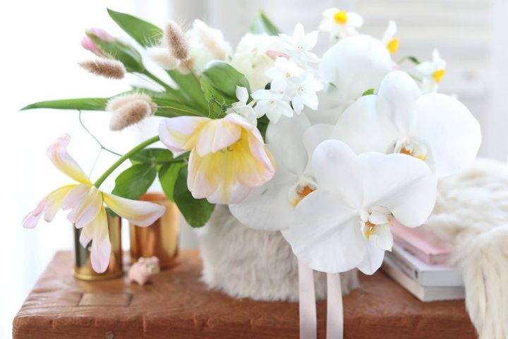 フェイクファーのアレンジ