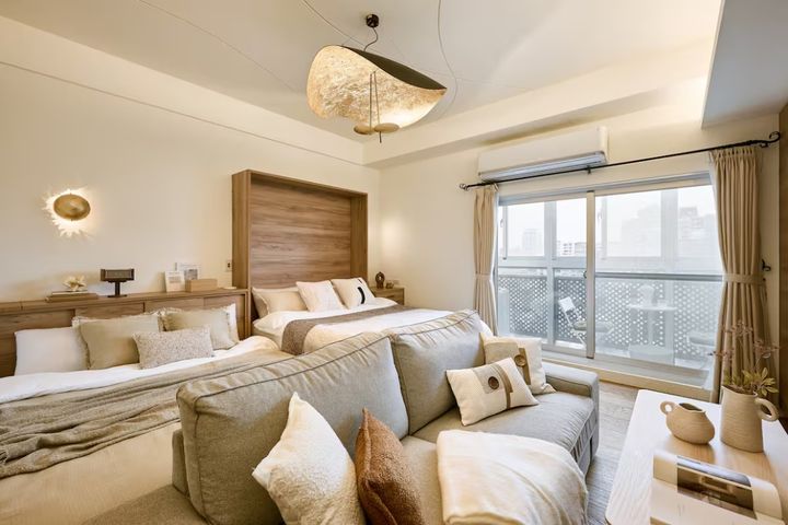 リビング／Photo：Airbnb