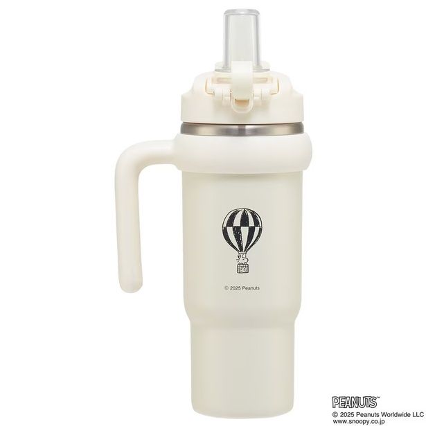 裏面には気球に乗ったウッドストックがさりげなくデザインされている