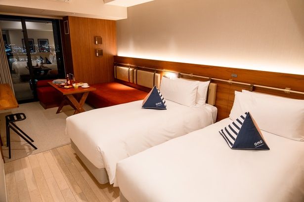 「デラックスツインルーム」(1泊1室3万円〜)