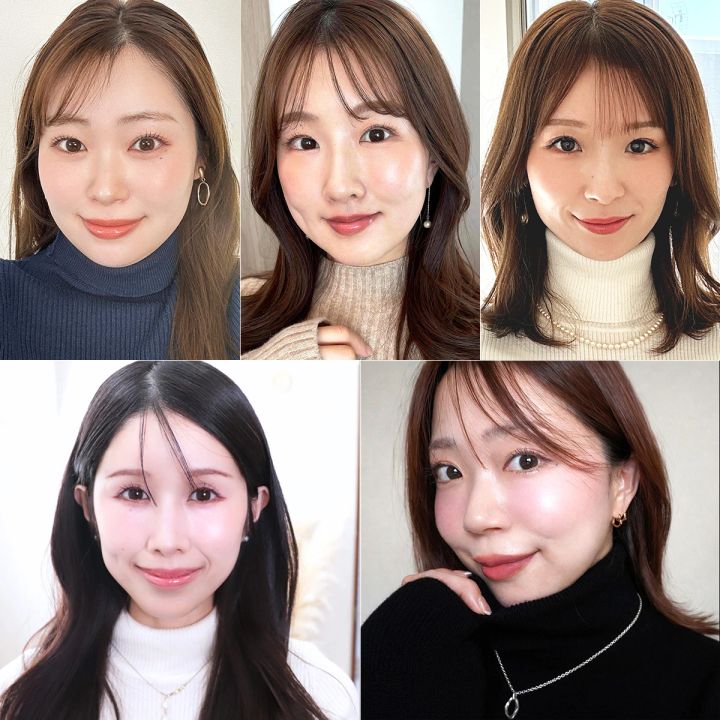 ユニクロニット シンプルニット 白ニット メイク マキアインフルエンサー