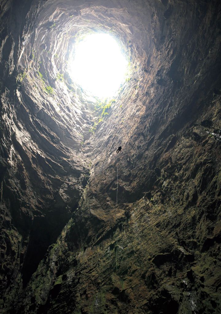 メキシコのゴロンドリナス洞窟
