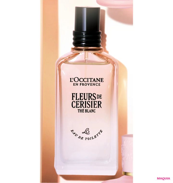 2026年おすすめ新作コスメ ロクシタン テ･ブラン サクラ オードトワレ