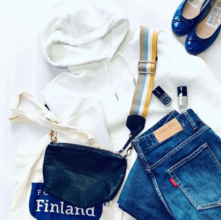 26年１月YUMIKOさんブログ＿ショルダーストラップが映えるコーデ