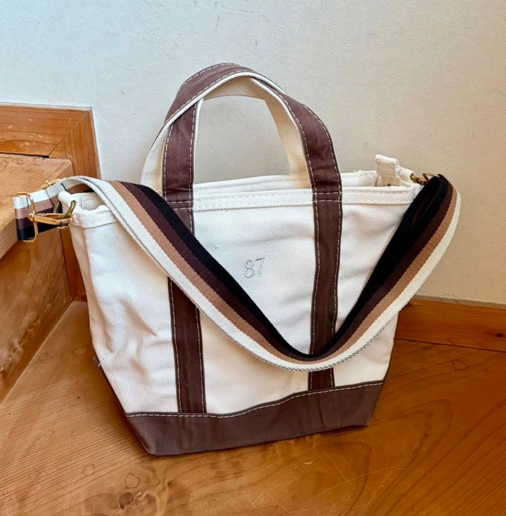 26年１月YUMIKOさんブログ＿L.L.Beanのトートバッグ