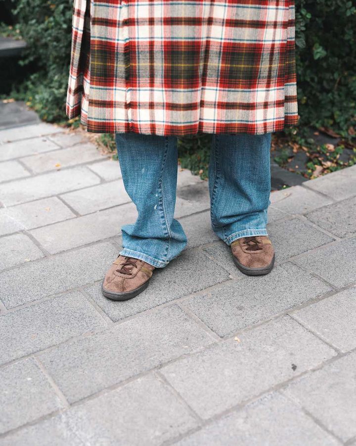 お洒落賢者の《アディダス》スニーカースタイル5選。冬はスウェード素材が活躍！【TOKYO SNAP】