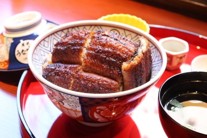 炭焼 うな富士 福岡大名別邸 上うなぎ丼