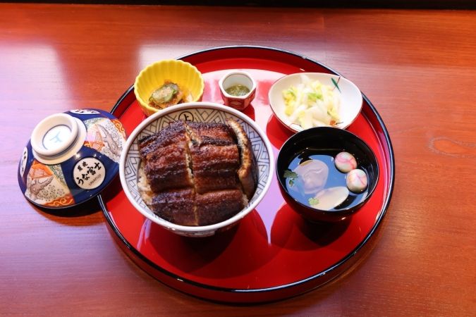 炭焼 うな富士 福岡大名別邸 上うなぎ丼