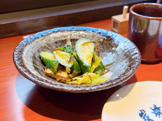 炭焼 うな富士 福岡大名別邸 お茶請け