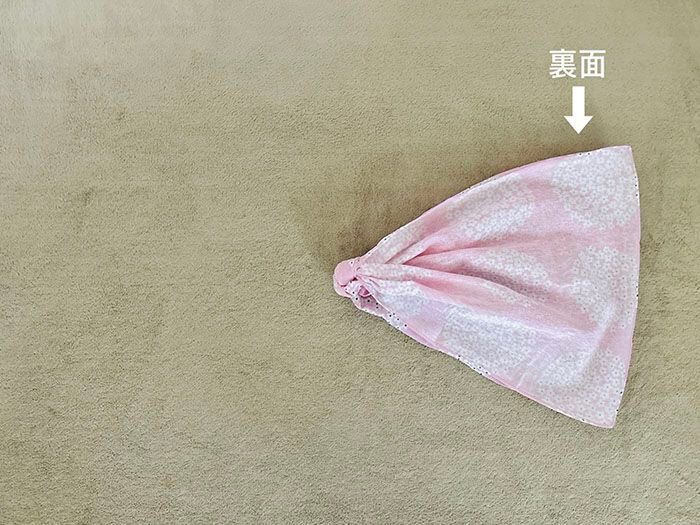 結んでちょこっと縫うだけ！『手ぬぐい1枚』でお散歩バッグができちゃった♪【簡単ハンドメイド】