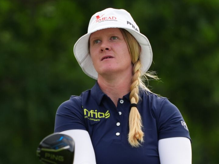 米女子プロの行動に思わず笑顔に！岩井明愛が笑ったワケって？