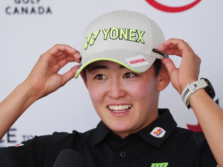 米女子プロの行動に思わず笑顔に！岩井明愛が笑ったワケって？