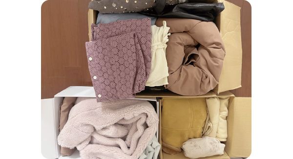 お洋服などは母や妹に譲ります