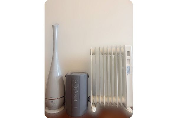 ヒーター＆加湿器であたためる＆うるおす