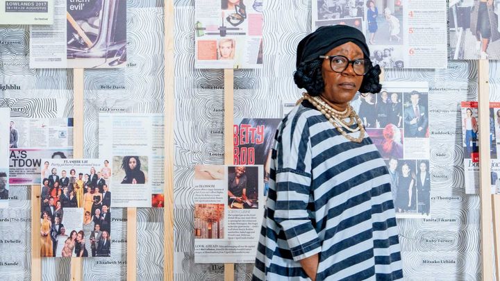 ソニア・ボイスのポートレート