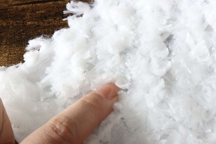 ダイソーのふわふわフローリング用シートの質感
