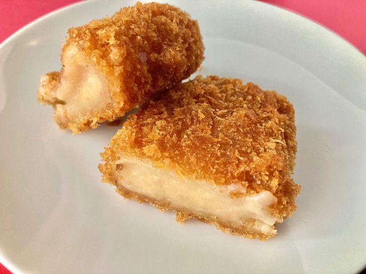ベシャメルソースのコクやかにの味わいがGOOD！【ファミマ】王道のかにクリームコロッケ