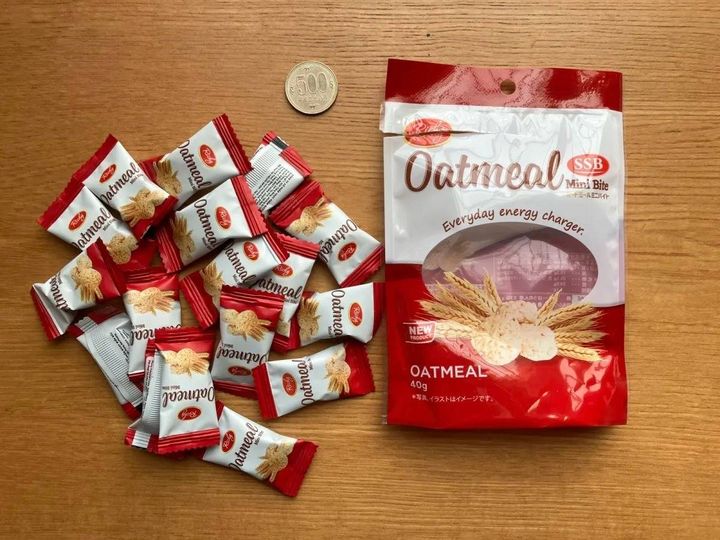 DAISO(ダイソー)：SSB オートミールミニバイト 40g