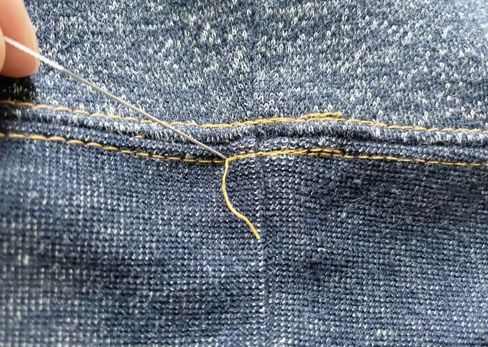 洋服の「ほつれ」切っちゃダメ！