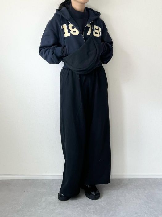 UNIQLO「ソフトニットフリースモックネックT」