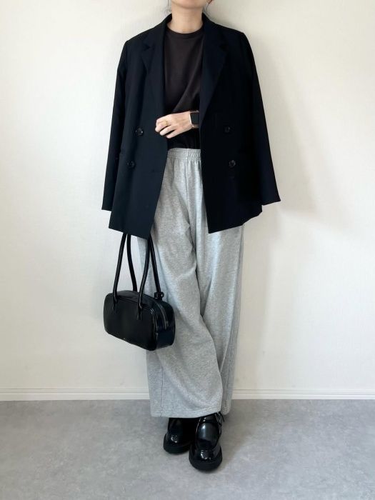 UNIQLO「ソフトニットフリースクルーネックT」