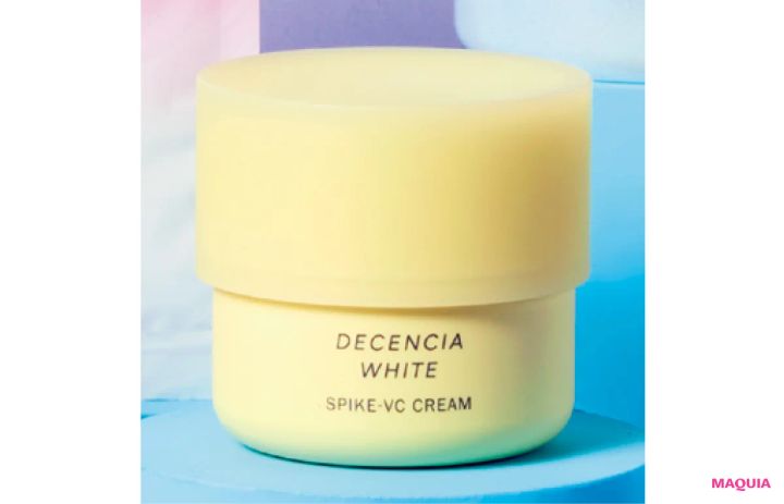 乾燥肌におすすめの保湿ケアアイテム ディセンシアホワイト スパイクーVC クリーム