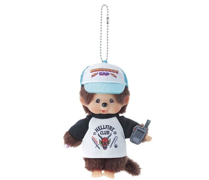 モンチッチと『ストレンジャー・シングス』のコラボアイテム（キーチェーン）