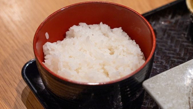 とんかつ わか葉 天神本店 ご飯