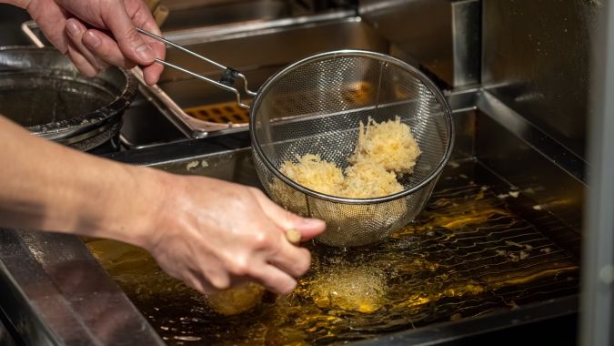 とんかつ わか葉 天神本店 低温調理