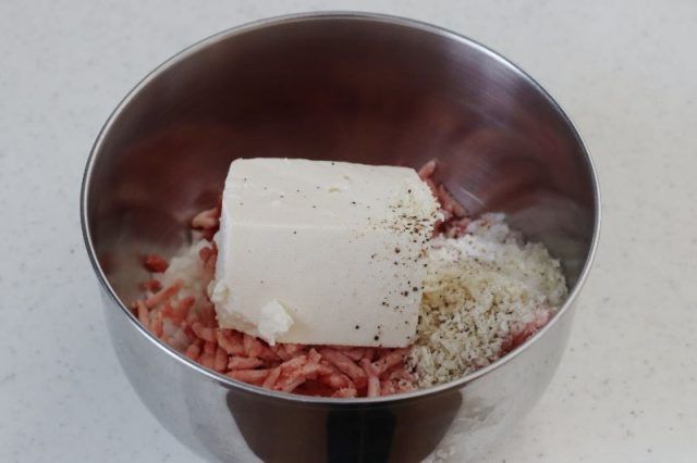 ハンバーグの材料