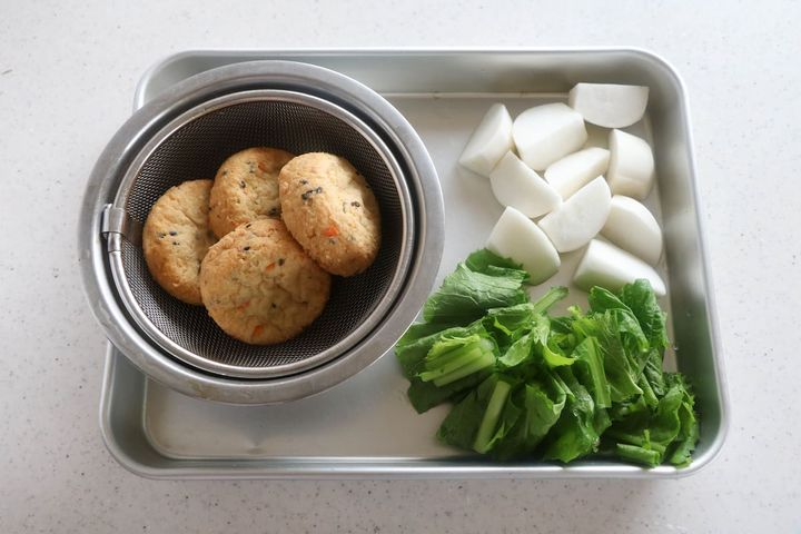 かぶとがんもどきの煮物