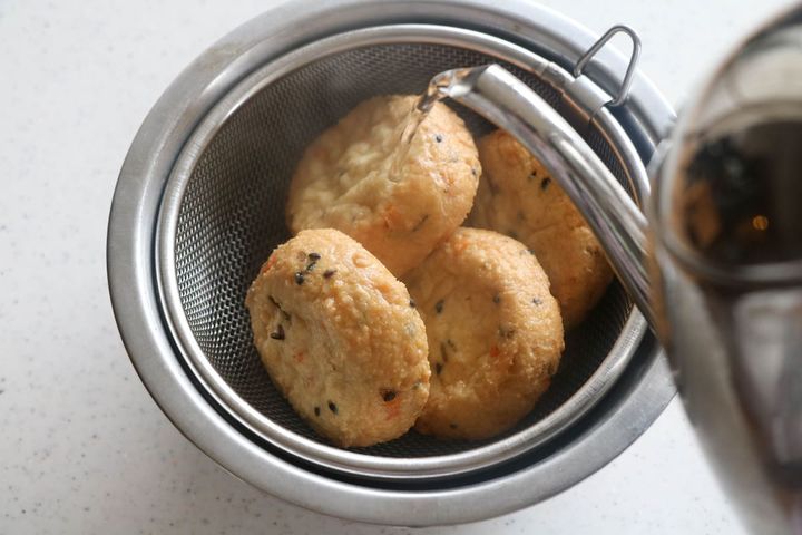 かぶとがんもどきの煮物