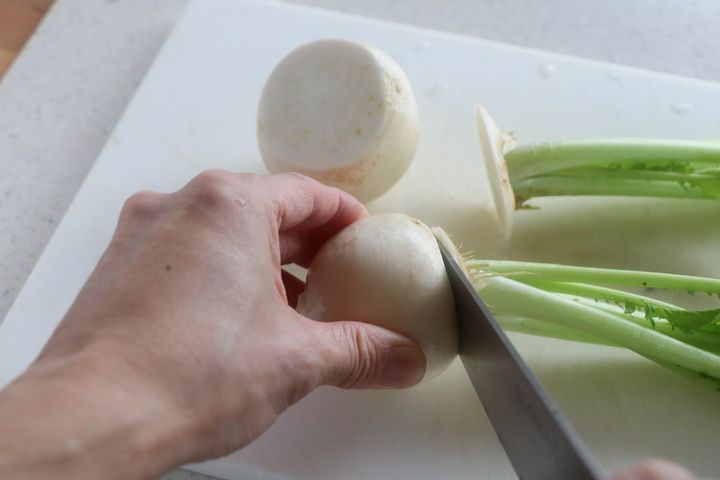 かぶとがんもどきの煮物