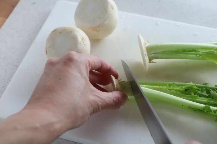 かぶとがんもどきの煮物