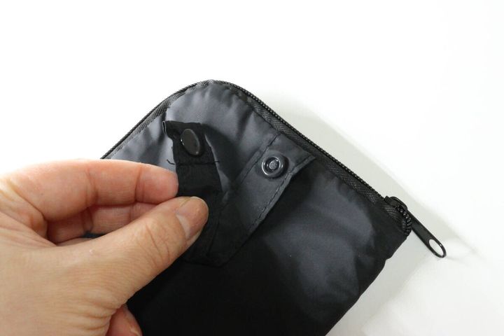 ヘアアイロンケース スナップボタン