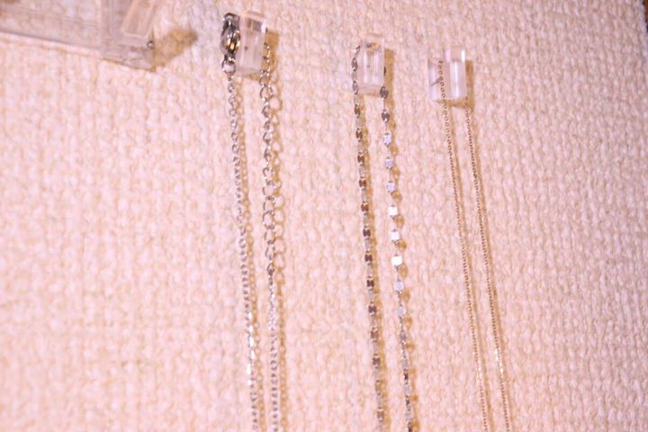 透明目立ちにくいミニピンフック 6P セリア アクセサリー収納