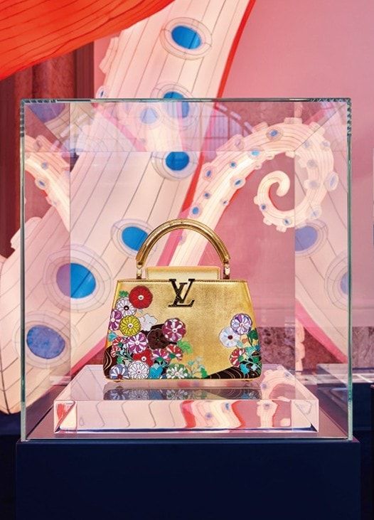 ルイ･ヴィトンがフランスの｢アート･バーゼル･パリ2025｣（25年10月開催）で発表した｢アーティーカプシーヌ 第7段 - ルイ･ヴィトン × 村上隆 コレクション｣