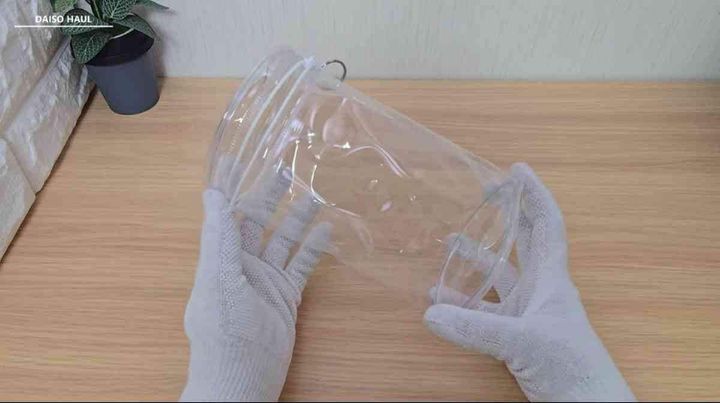 ダイソー┃BIGクリア円筒ポーチ