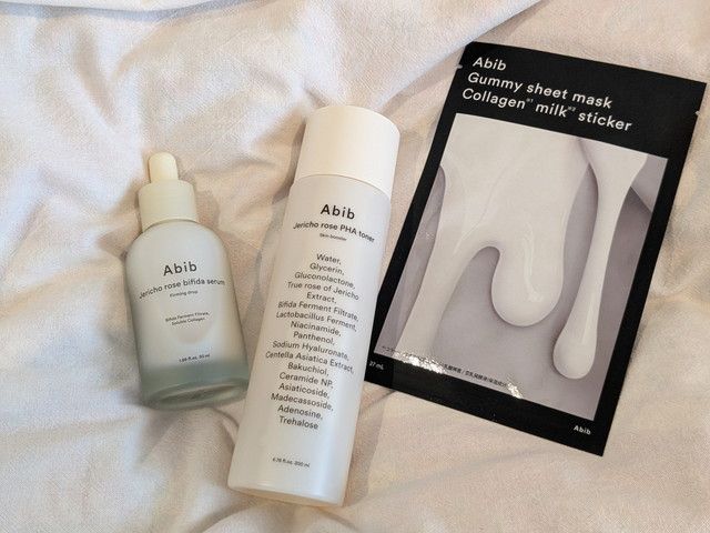 Abib 付録3点セット トナー・セラム・シートマスク