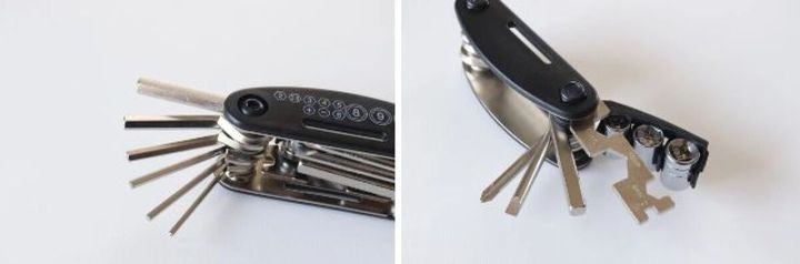 ダイソーの16種セットの工具