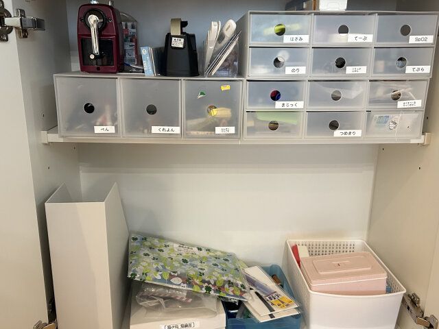 細かすぎる引出し収納