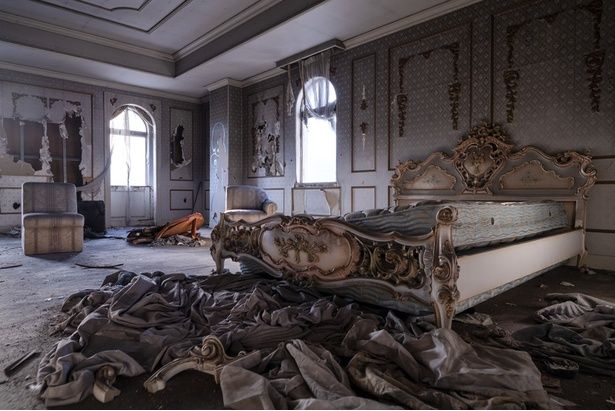 かつての日常が時を止めてそのまま残っているようだ 撮影/toshibo